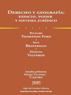 cover image of Derecho y geografía